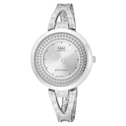 Q&Q női ékszeróra,quartz,ezüst színű, F529J201Y