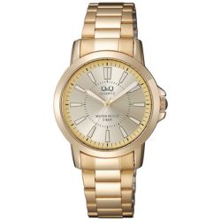 Q&Q női fémcsatos karóra,quartz,arany színű, QA10J010Y