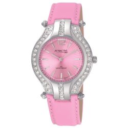   Q&Q női szíjas karóra,quartz,ezüst színű tok, DB21J312Y