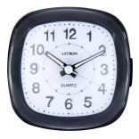 Astron ébresztőóra, quartz, fekete színű tok, kék LED-es számlap