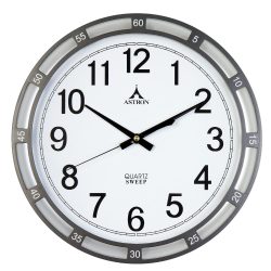   Astron falióra, quartz, szürke színű tok, fehér számlap, sweep