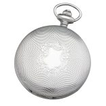 Astron férfi zsebóra, quartz, ezüst színű tok (pajzsos), arab számos fehér számlap